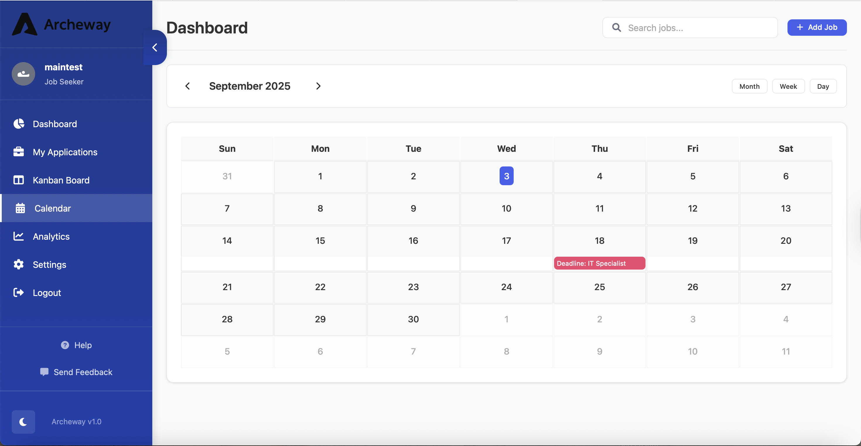 Calendar Integration