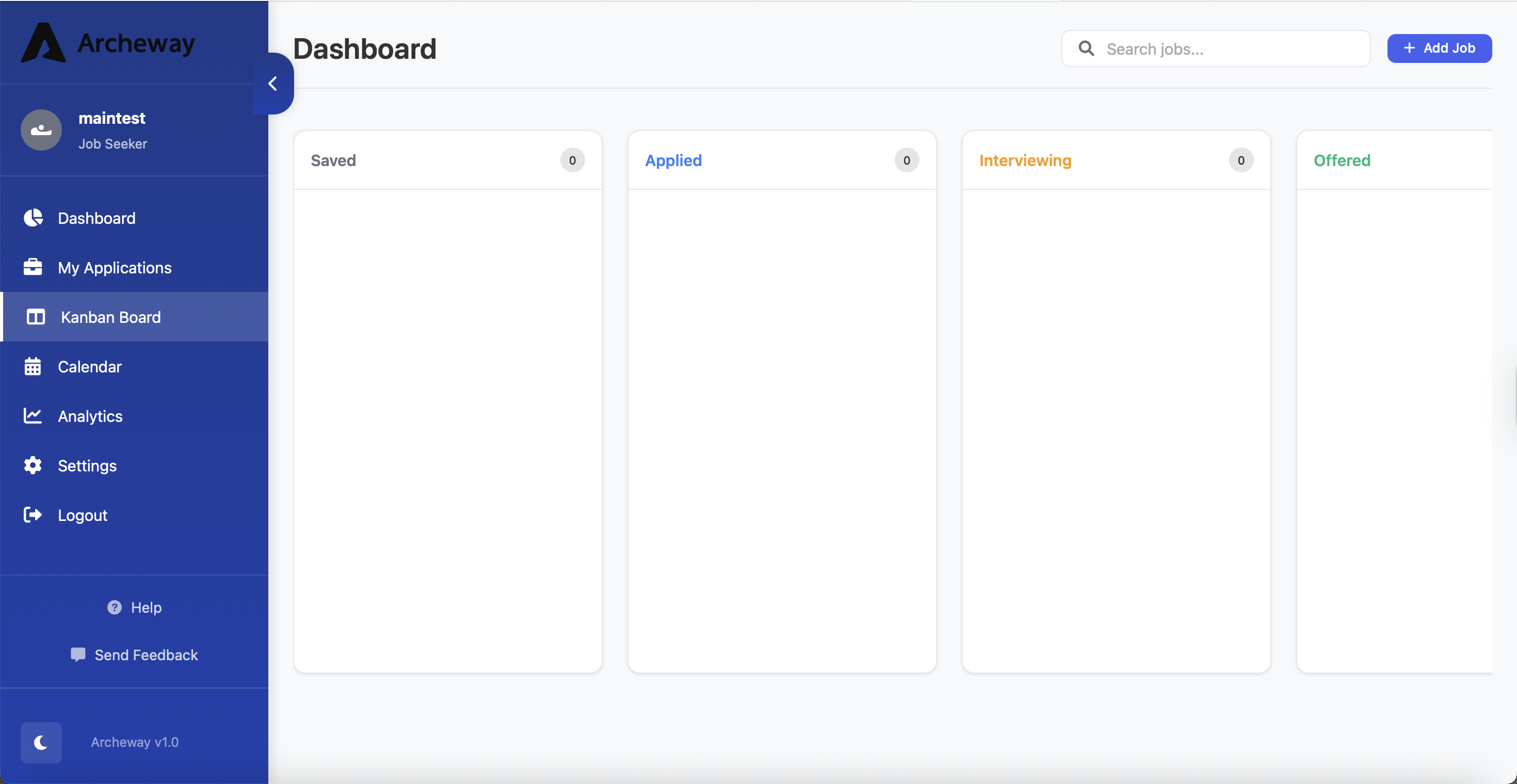 Kanban Board View
