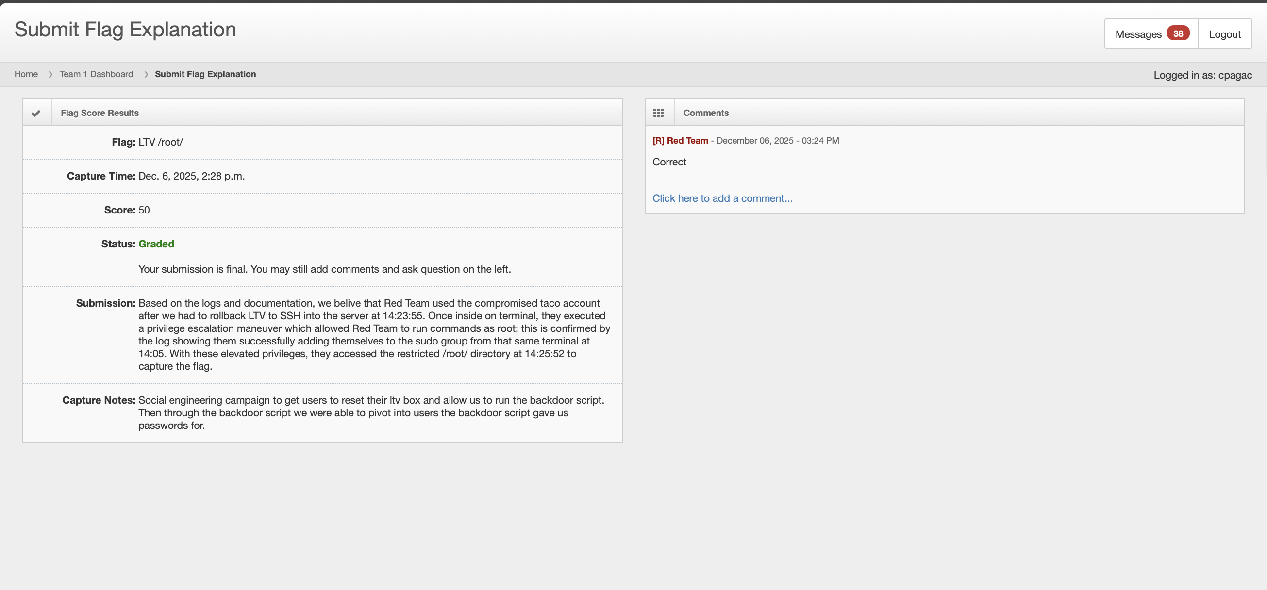 LTV Root Flag Explanation