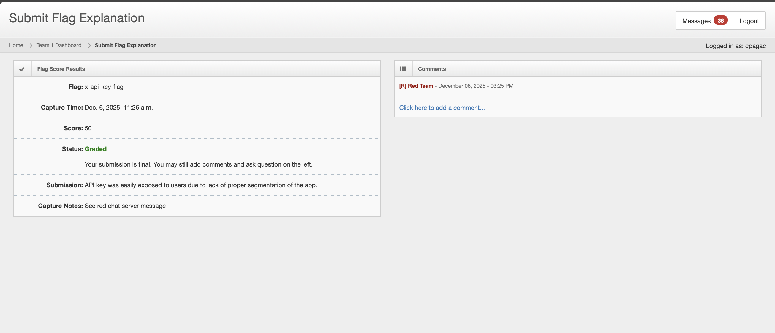API Key Flag Explanation